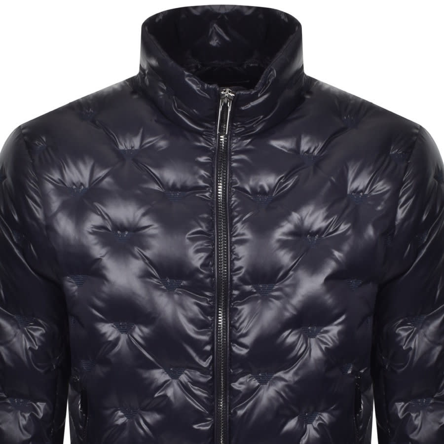 Alternative Image for ProductEmporio Armani Full Zip Logo Jacket Navy2